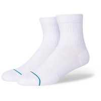 чорапи,мъжки,чорапи,stance,icon,quarter,short,socks,white,(white)
