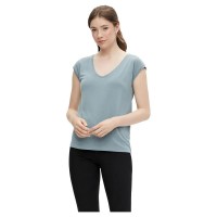 тениска,дамски,тениски,pieces,kamala,short,sleeve,v,neck,t,shirt,trooper,(blue)