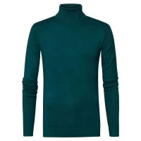 блуза,мъжки,пуловери,petrol,industries,high,neck,sweater,wild,green,(green)