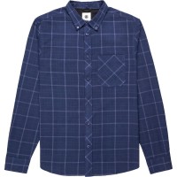 риза,с,дълъг,ръкав,мъжки,ризи,element,lumber,long,sleeve,shirt,blue,(eclipse,navy)