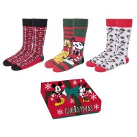 чорапи,мъжки,чорапи,дамски,чорапи,disney,mickey,socks,3,pairs,multicolor,(multicolor)