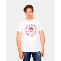 тениска,мъжки,тениски,skull,rider,born,to,ride,short,sleeve,t,shirt,white,(white)