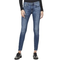 дънки,дамски,панталони,g,star,3301,mid,skinny,jeans,faded,indigo,destroyed,(blue)