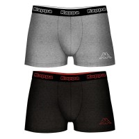 боксерки,мъжко,бельо,kappa,boxers,2,units,grey,grey,(multicolor)