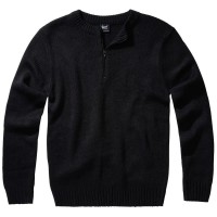 блуза,мъжки,пуловери,brandit,armee,sweater,black,(black)