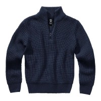 блуза,детски,блузи,brandit,marine,troyer,high,neck,sweater,navy,(blue)
