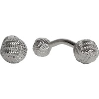бижутерия,hackett,metal,knot,cufflinks,silver
