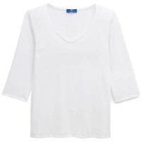 тениска,дамски,тениски,tbs,maudetee,3,4,sleeve,t,shirt,white