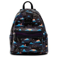 раница,раници,disney,loungefly,bambi,clouds,backpack,26,cm,black