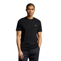 тениска,мъжки,тениски,lyle,&,scott,plain,short,sleeve,t,shirt,black