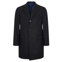 яке,мъжки,якета,дамски,якета,и,палта,hackett,plain,wool,cash,jacket,black,(charcoal)
