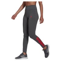 клин,дамски,клинове,дамски,чорапогащи,и,клинове,adidas,linear,leggings,grey,(dark,grey,heather,vivid,red)