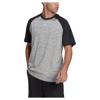 тениска,мъжки,тениски,adidas,melange,short,sleeve,t,shirt,grey,(medium,grey,heather,black,melange)