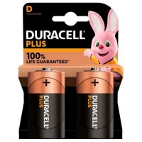 батерии,duracell,plus,power,d,lr20,alkaline,battery,2,units,black,(black,orange)