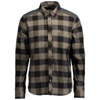 карирана,риза,мъжки,ризи,scott,check,ft,long,sleeve,shirt,green,(dust,beige,dark,grey)