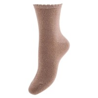 чорапи,дамски,чорапи,pieces,ebby,glitter,long,socks,natural,detail,toned,lurex,(beige)