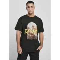 тениска,мъжки,тениски,дамски,тениски,mister,tee,pray,painting,oversize,short,sleeve,t,shirt,black,(black)