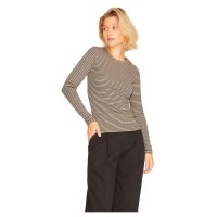 тениска,дамски,тениски,jack,&,jones,freya,rib,jjxx,long,sleeve,t,shirt,brindle,stripes,black,(brown)
