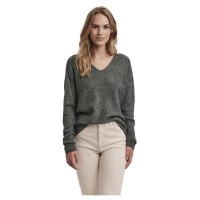 блуза,дамски,пуловери,дамски,плетени,дрехи,vero,moda,crew,lefile,v,neck,sweater,balsam,green,detail,melange,(green)