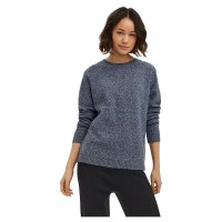 сако,дамски,пуловери,дамски,плетени,дрехи,vero,moda,doffy,sweater,blue,(navy,blazer,detail,melange)