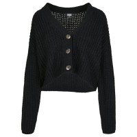 блуза,дамски,пуловери,дамски,плетени,дрехи,urban,classics,sweater,black,(black)