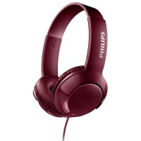 слушалки,слушалки,philips,bass+,shl3070rd,headphones,red,(red)