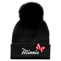 шапка,всички,шапки,disney,minnie,beanie,black,(black)
