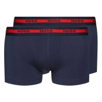 боксерки,мъжко,бельо,hugo,boxers,navy,(blue)