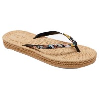джапанки,дамски,сандали,и,чехли,roxy,south,beach,iii,flip,flops,black,smashup,(black)