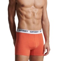 боксерки,мъжко,бельо,superdry,multi,single,boxers,orange,(bright,orange,marl)