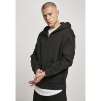 суичър,мъжки,пуловери,urban,classics,organic,full,zip,hoodie,black