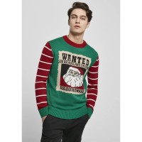 блуза,мъжки,пуловери,urban,classics,wanted,christmas,sweatshirt,green,(green,mint,white)