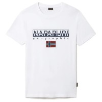 тениска,мъжки,тениски,napapijri,s,ayas,short,sleeve,t,shirt,bright,white,002,(white)