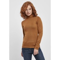 тениска,мъжки,тениски,дамски,тениски,urban,classics,basic,long,sleeve,high,neck,t,shirt,orange,(orange)