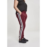 панталони,дамски,панталони,urban,classics,college,contrast,big,pants,red,white,black,(red)