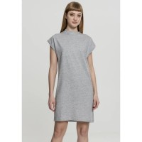 рокля,дамски,поли,и,рокли,urban,classics,turtle,extended,gt,short,sleeve,dress,grey,(gray)