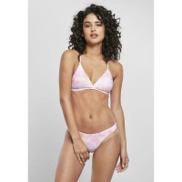 дамски,бански,костюми,urban,classics,tie,dye,triangle,back,bikini,pink