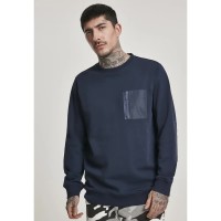 тениска,мъжки,тениски,urban,classics,military,crew,t,shirt,navy,blue,(blue)
