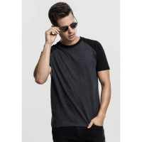 тениска,мъжки,тениски,urban,classics,raglan,contract,t,shirt,brown,black,(grey)