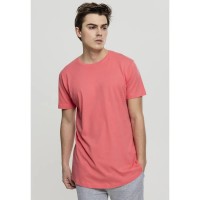 тениска,мъжки,тениски,urban,classics,shaped,long,t,shirt,pink,flash,(pink)