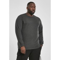 тениска,мъжки,тениски,urban,classics,basic,terry,crew,big,t,shirt,dark,brown,(brown)