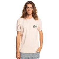 тениска,мъжки,тениски,quiksilver,slow,mover,short,sleeve,t,shirt,almond,cream,(white)