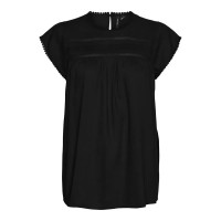 тениска,дамски,тениски,vero,moda,vmdebbie,ga,short,sleeve,t,shirt,black,(black)