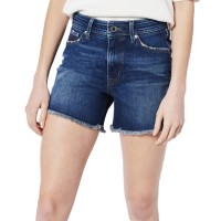 къси,панталони,дамски,панталони,superdry,vintage,mid,rise,slim,shorts,salem,mid,worn,blue,(blue)