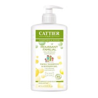хигиена,тяло,cattier,family,shampoo&shower,gel,1l,white