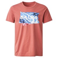 тениска,мъжки,тениски,salsa,jeans,slim,branding,t,shirt,red,(pink)