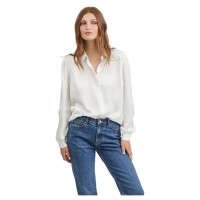 риза,с,дълъг,ръкав,дамски,блузи,дамски,ризи,vila,ellette,long,sleeve,shirt,snow,white,(white)