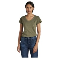 тениска,дамски,тениски,g,star,eyben,slim,short,sleeve,v,neck,t,shirt,shamrock,gd,(green)