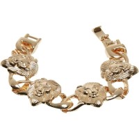 бижутерия,urban,classics,lion,bracelet,gold,(yellow)