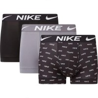 боксерки,мъжко,бельо,nike,0000ke1156,trunk,boxers,3,units,black,grey,(nike,logo,print,cool,grey,black)